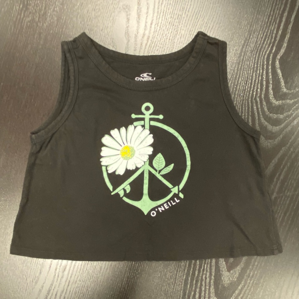 O’Neill Cropped Tank, Girls Size Medium